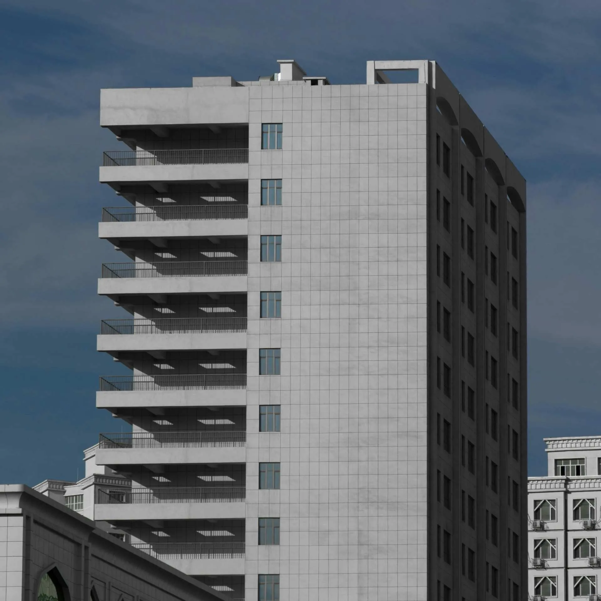 Multi-storey residential apartment tower